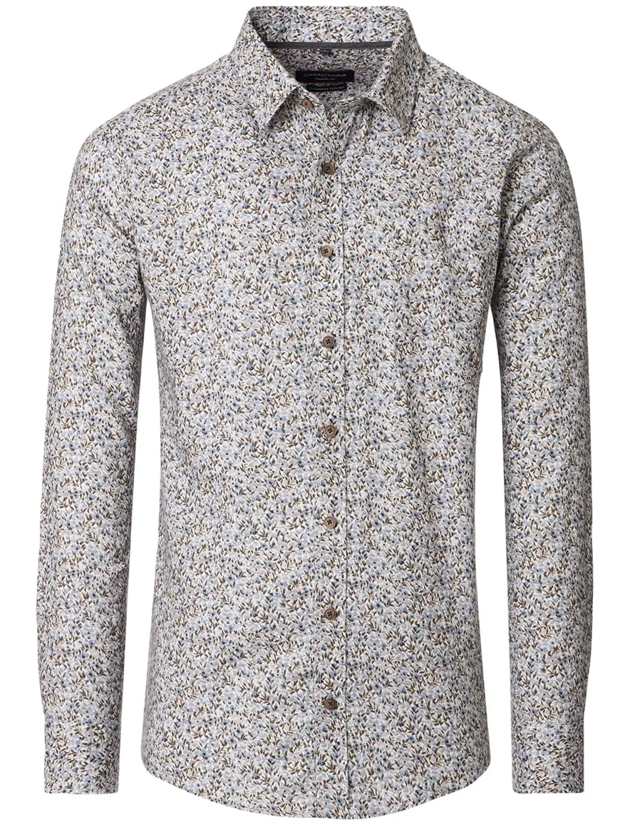Casa moda katoenen overhemd casual fit