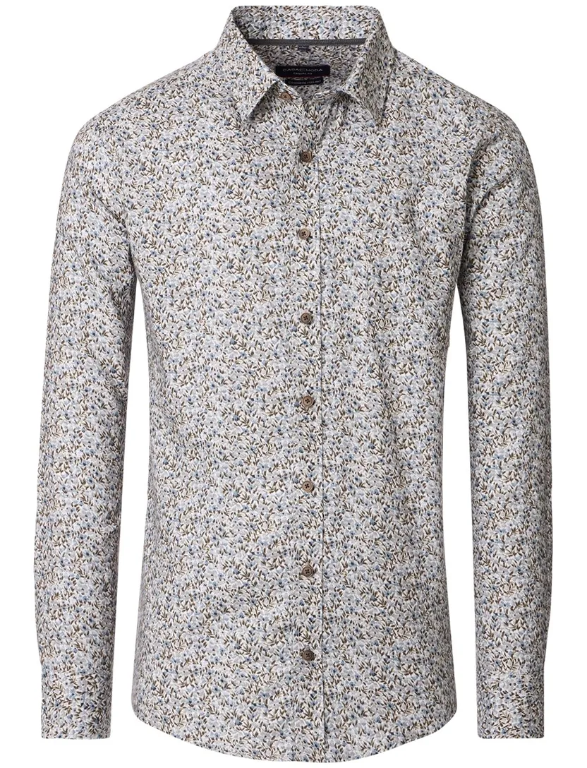 Overhemd Casa Moda casual fit print