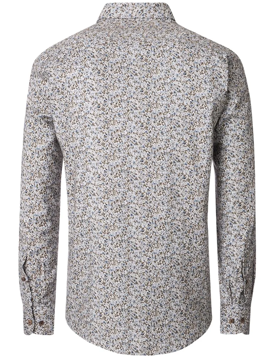 Casa moda katoenen overhemd casual fit
