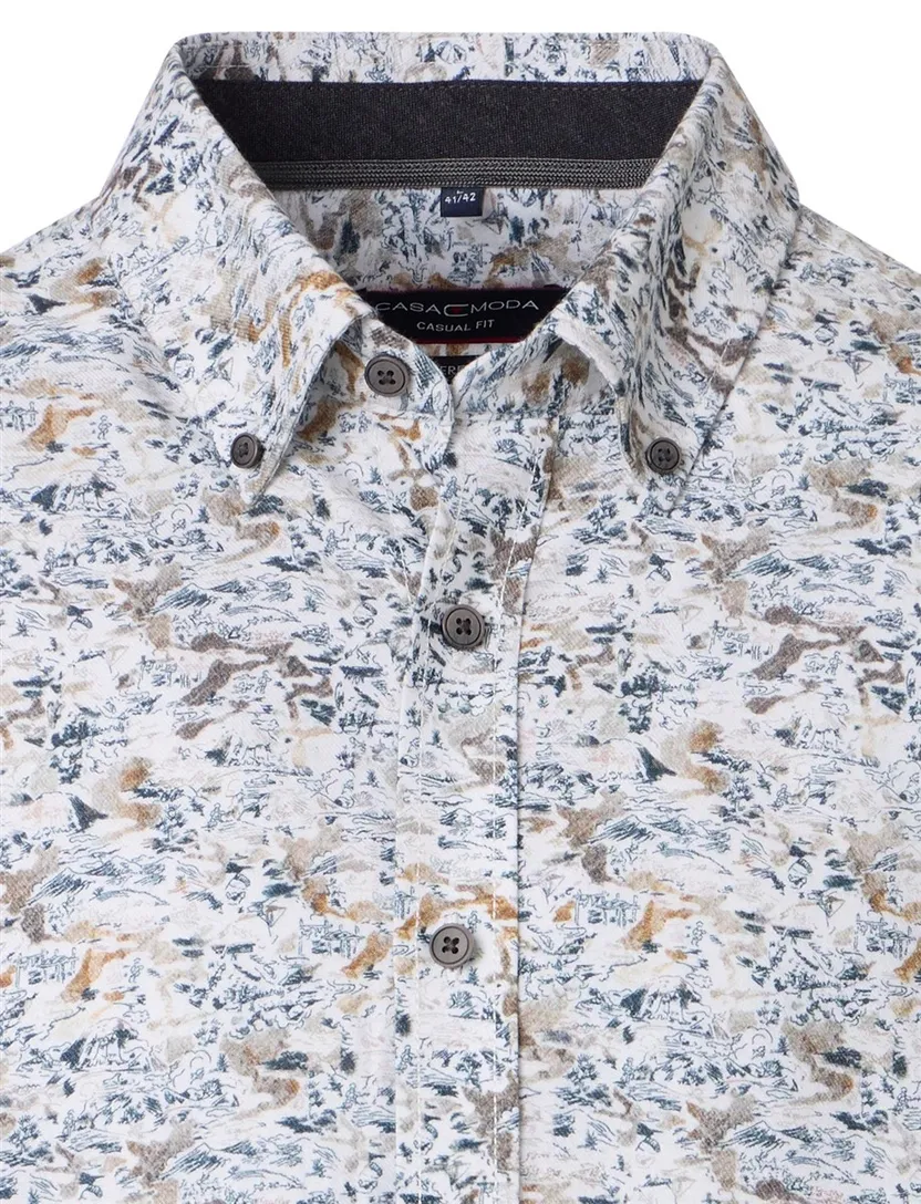 Overhemd Casa Moda katoen print