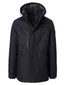 Casa Moda winterjas donkerblauw effen normale fit
