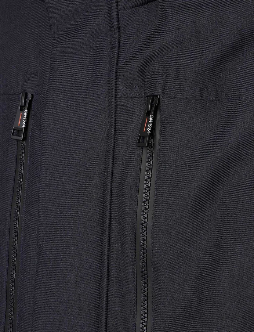 Casa Moda effen donkerblauwe winterjas normale fit