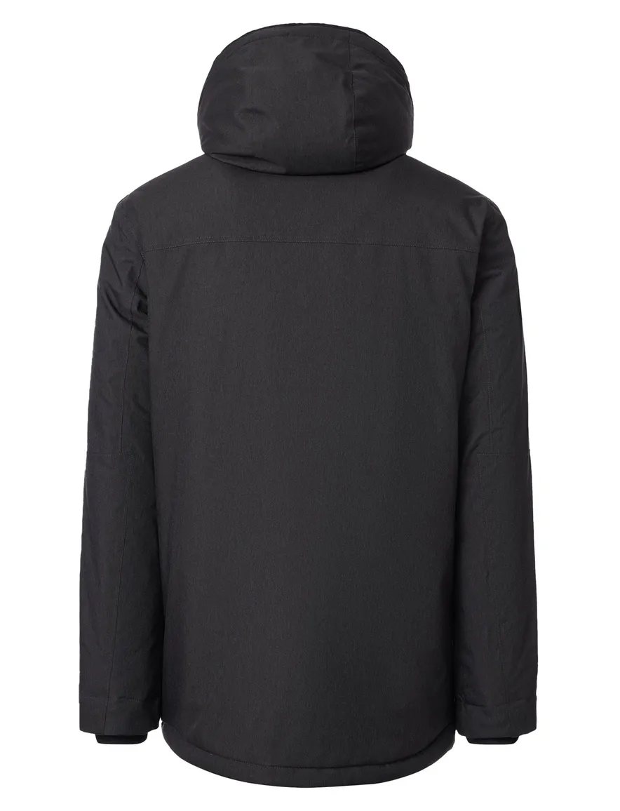 Casa Moda winterjas grijs effen normale fit