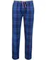 Schiesser pyjamabroek kobalt geruit