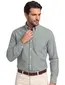 Gant regular fit casual overhemd groen gestreept