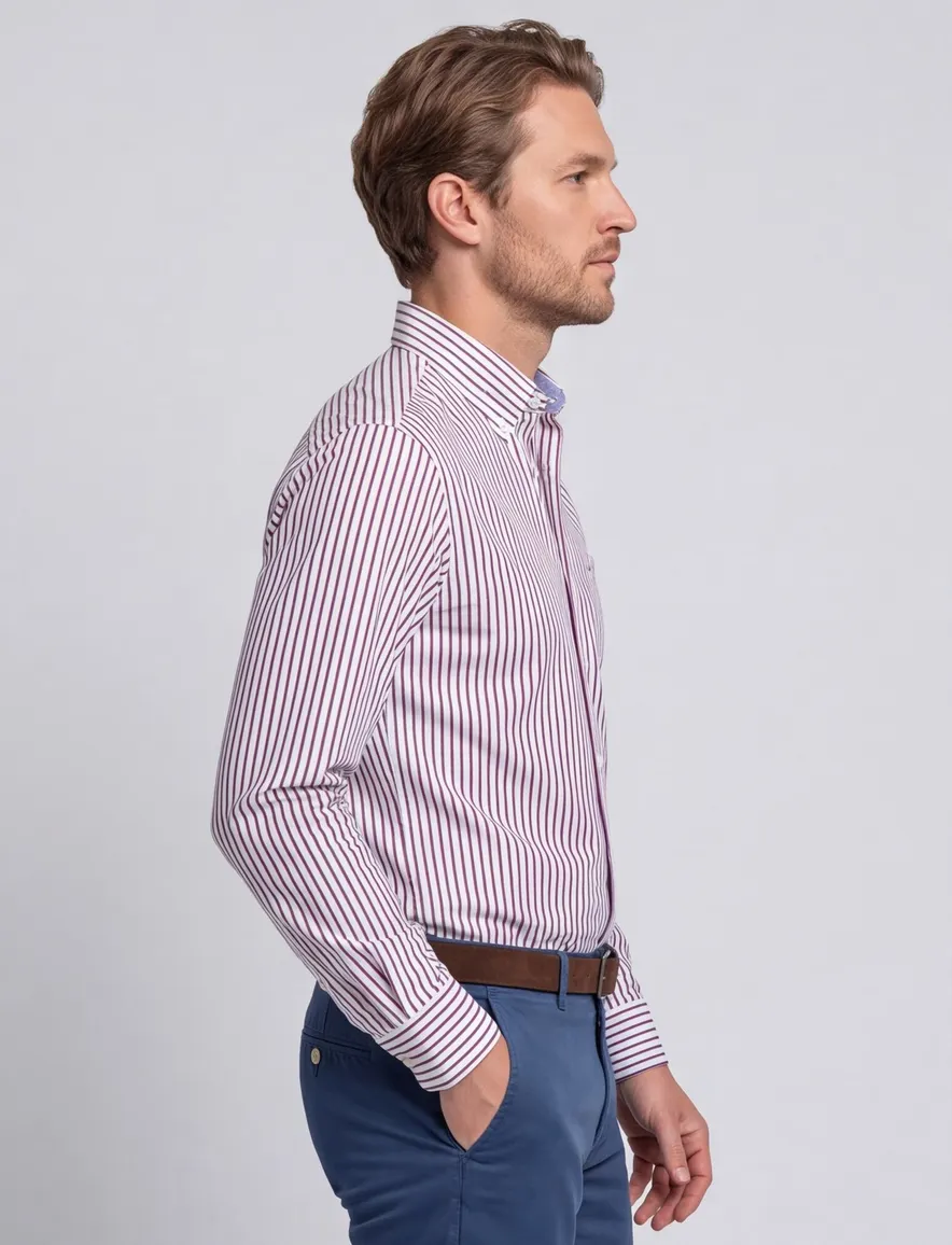 casual overhemd rood Gant Regular Fit