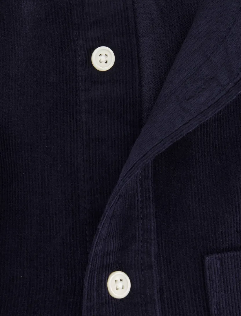 casual overhemd Gant Regular Fit donkerblauw