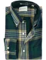 Gant overhemd regular fit corduroy groen