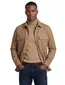 Gant overshirt knopen bruin met dubbele borstzak