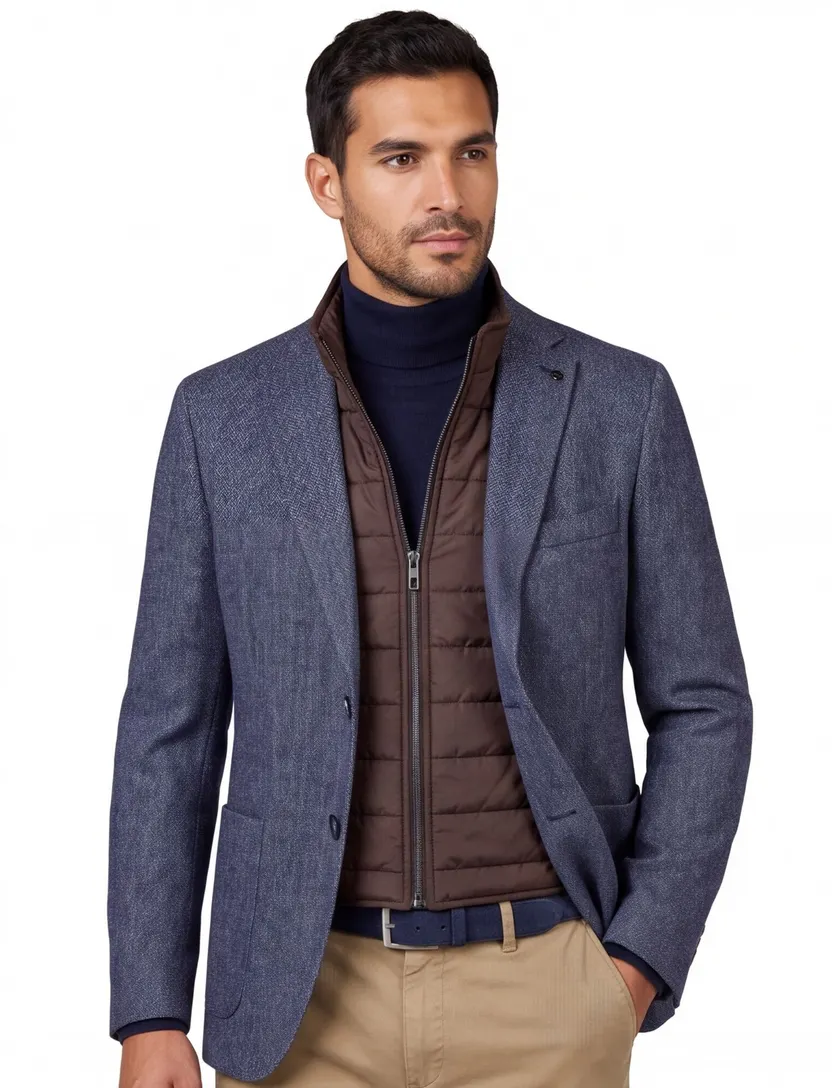 Digel Colbert blauw modern fit