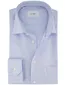 Eton Houndstooth King overhemd geruit lichtblauw