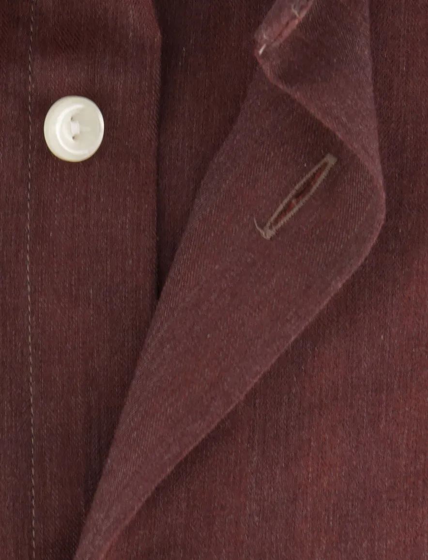 Eton classic fit overhemd katoen bordeaux