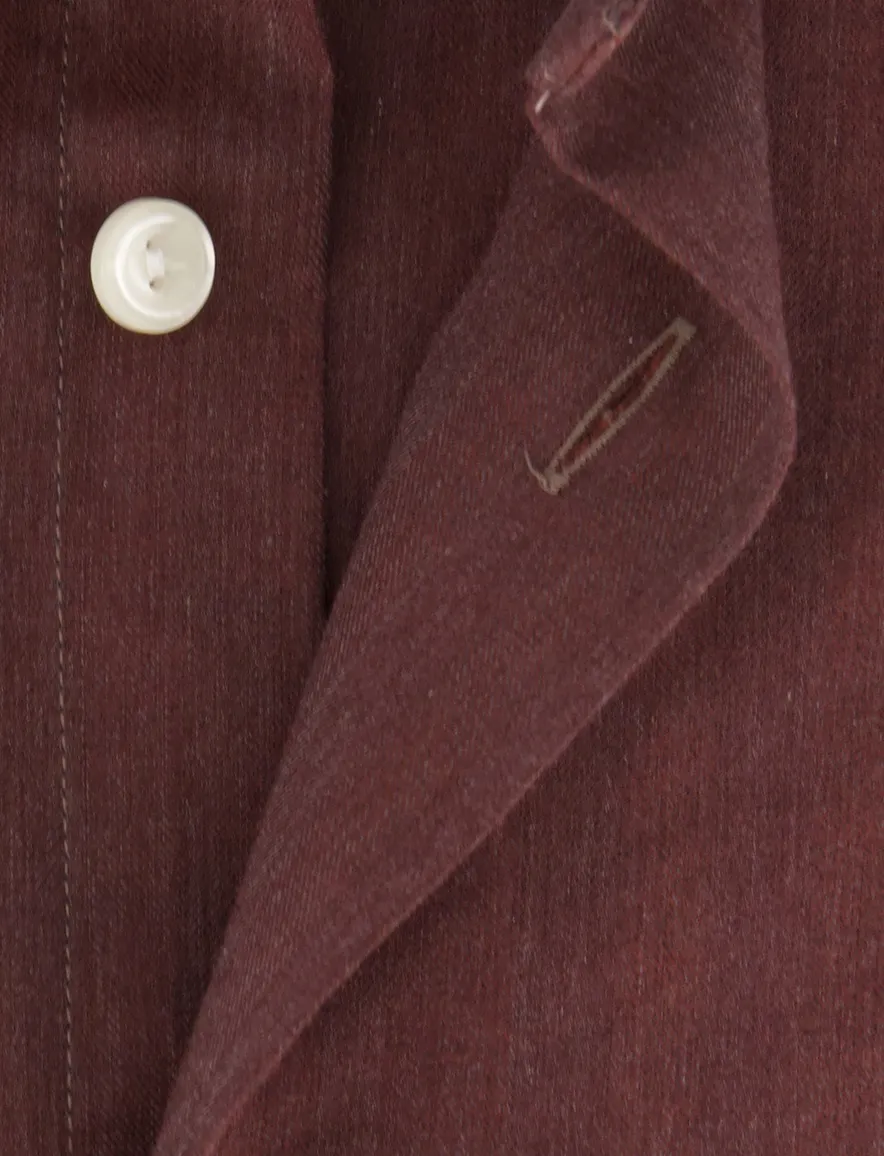 Eton classic fit overhemd katoen bordeaux