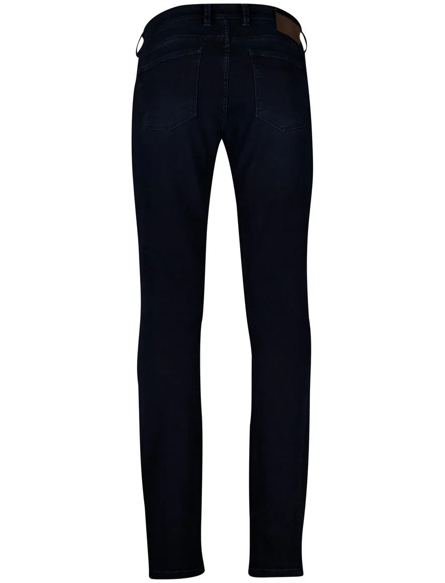Gardeur slim-fit saxton denim jeans donkerblauw
