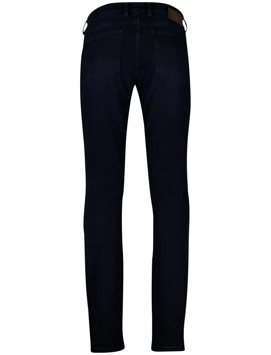 Gardeur slim-fit saxton denim jeans donkerblauw