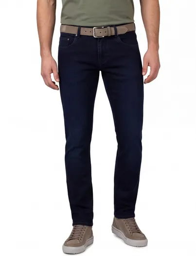 Gardeur Gardeur denim jeans effen donkerblauw
