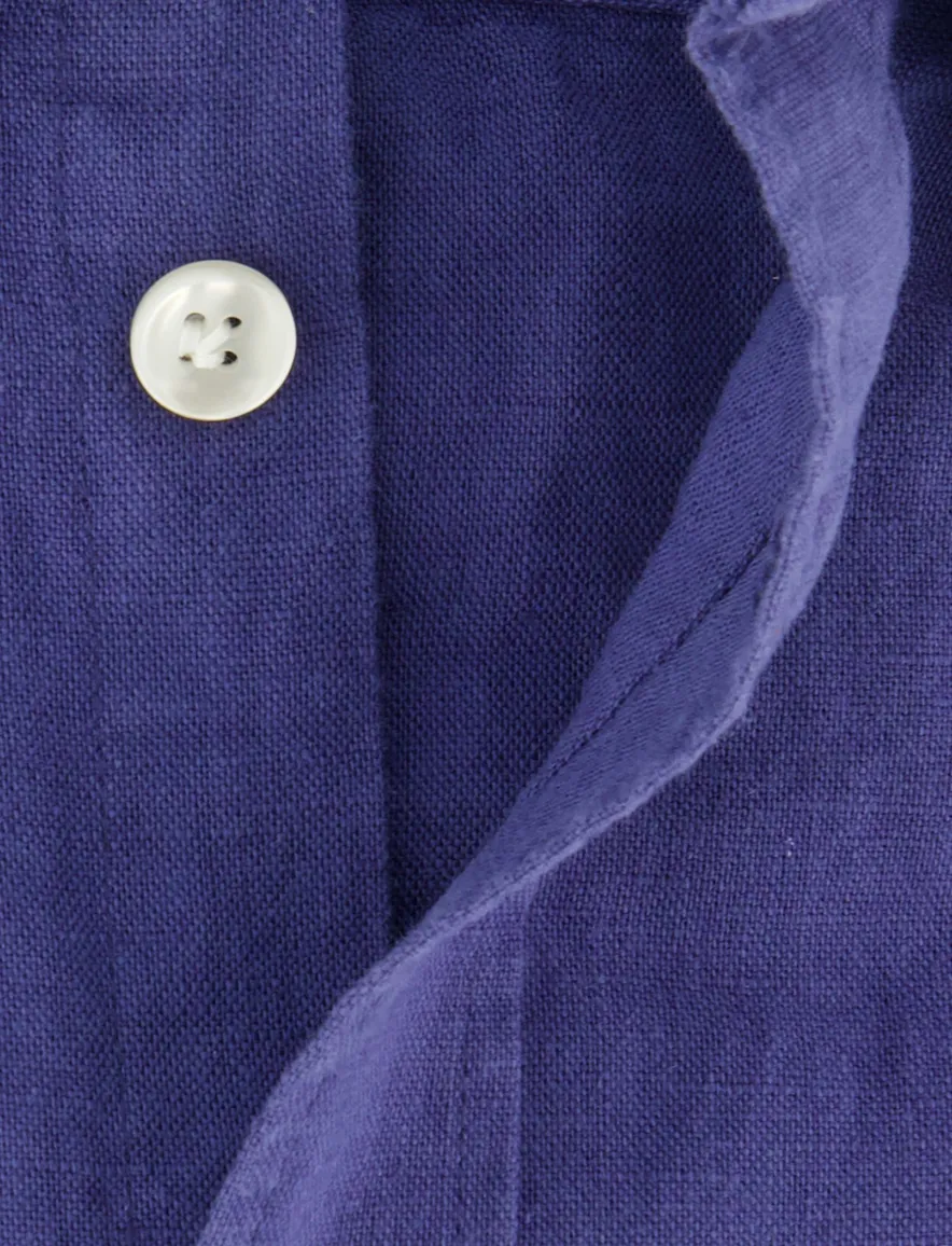 Overhemd John Miller Slim Fit blauw