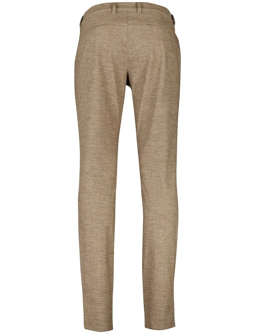 North 84 Pantalon Bruin katoen gemeleerd