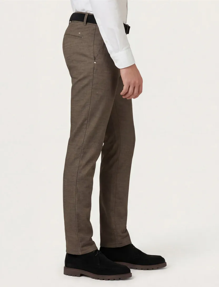 Pantalon chino North84 bruin