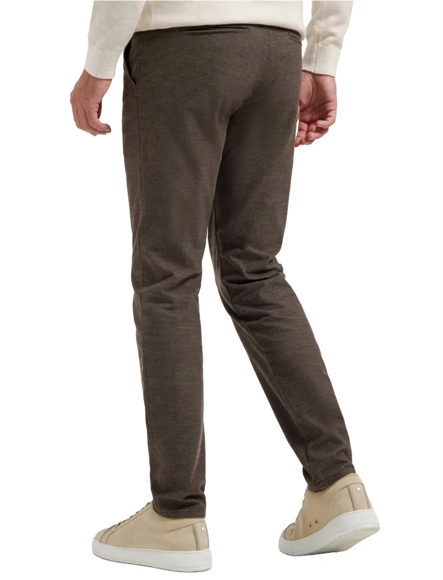 Broek North84 bruin Elegance Chino Collection