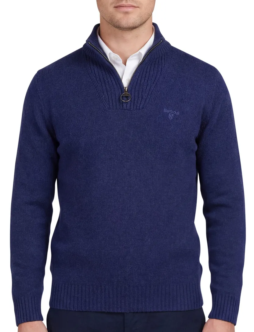 trui Barbour donkerblauw