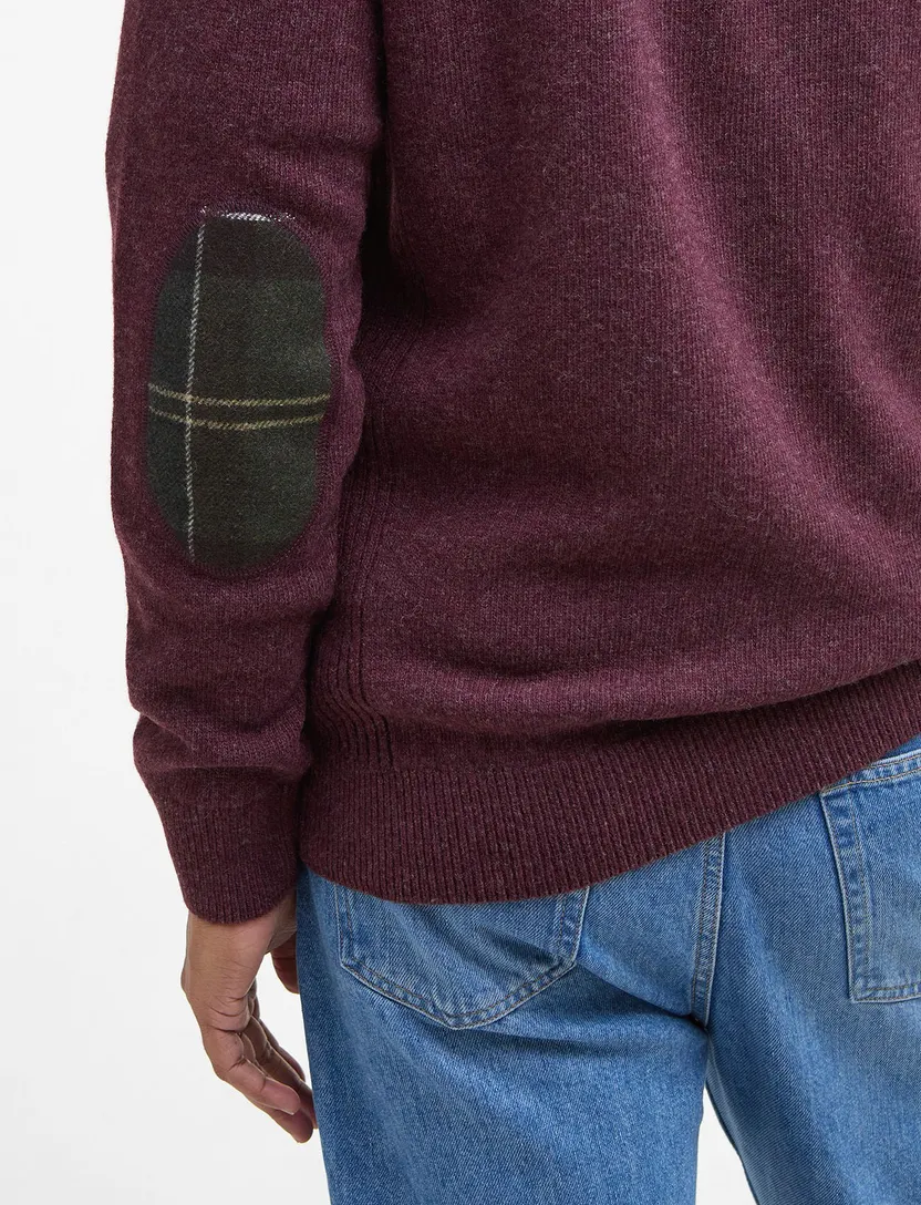 trui Barbour bordeaux