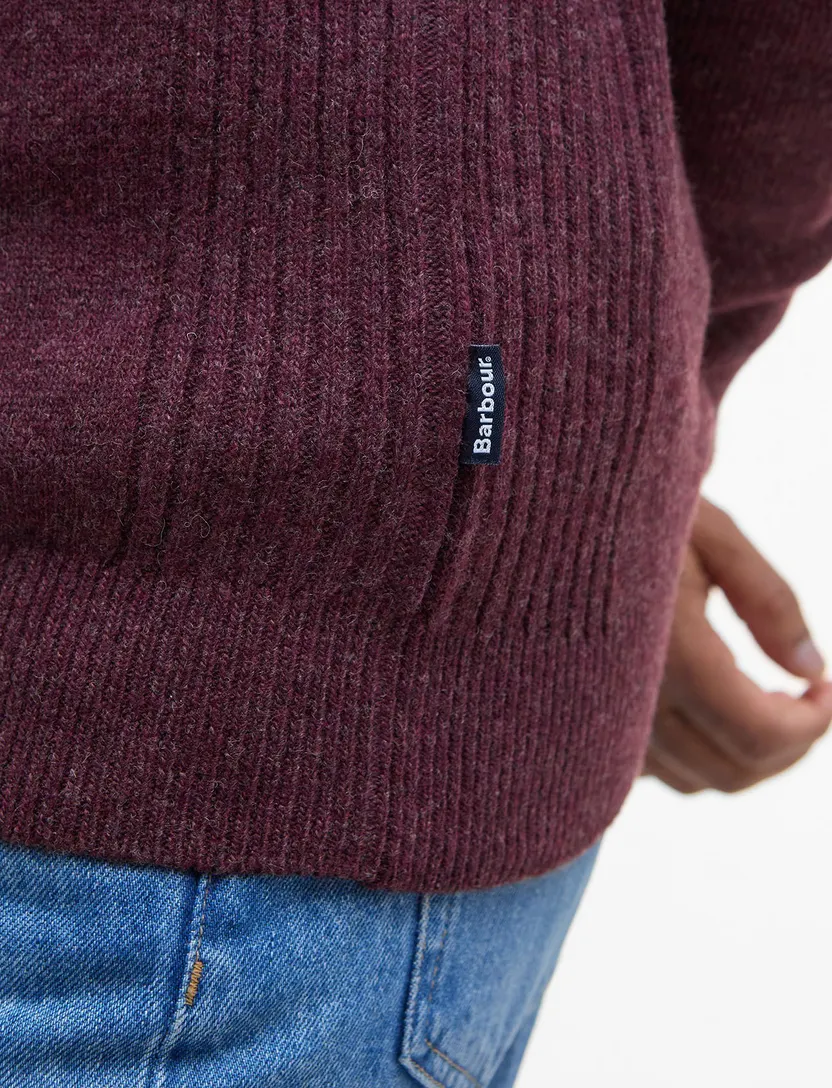 trui Barbour bordeaux