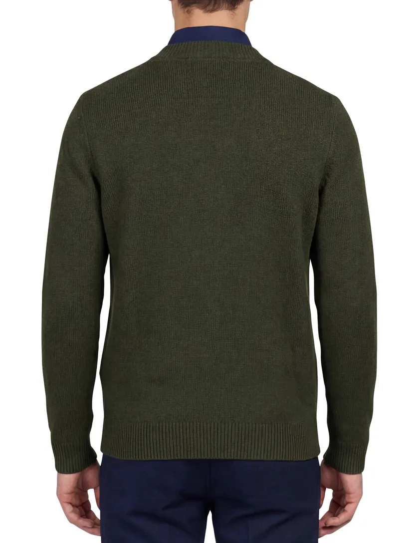 vest Barbour groen