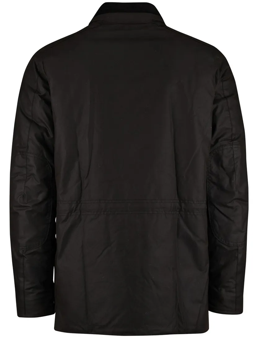 Barbour winterjas bruin effen normale fit