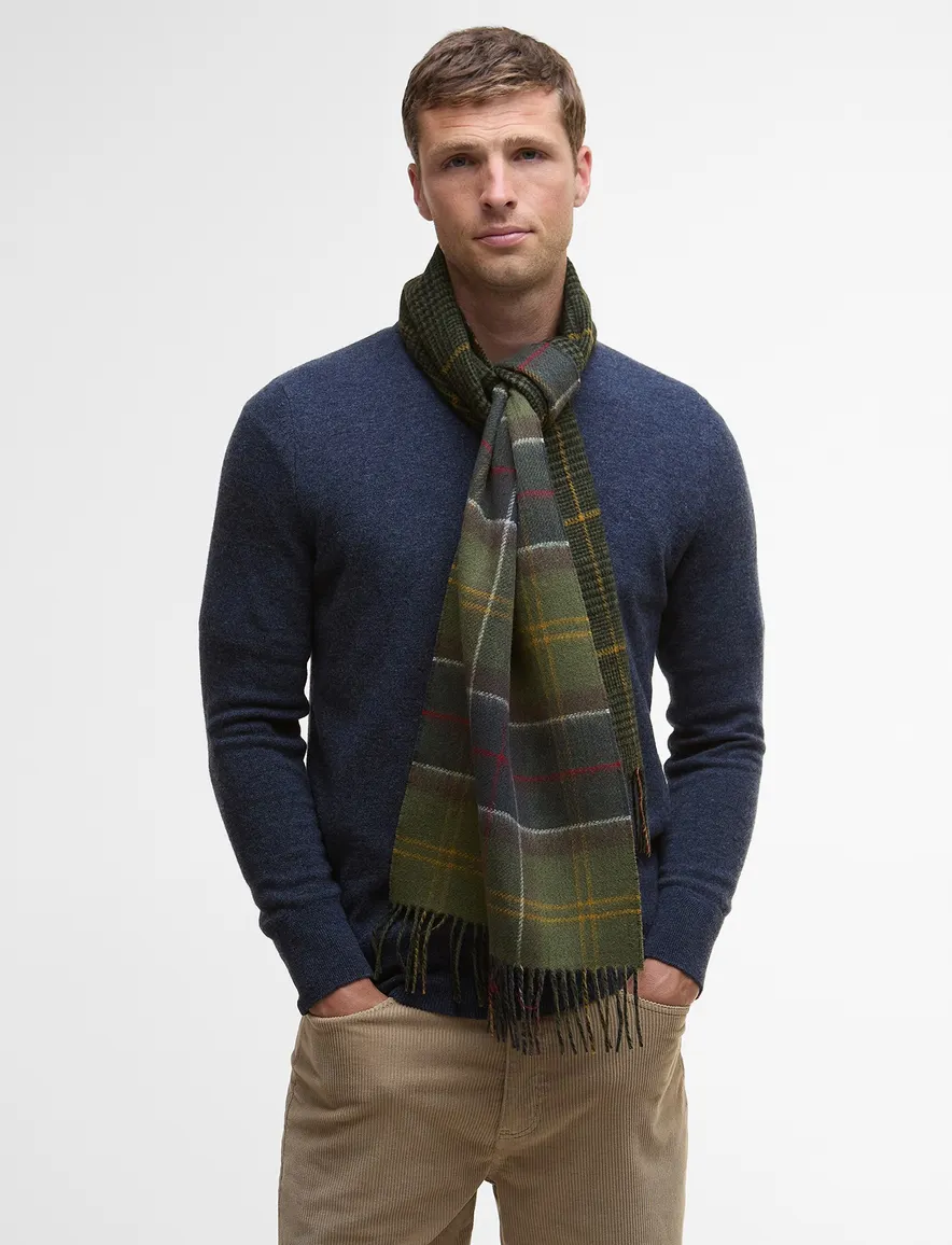 Barbour Sjaal groen ruit