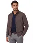 bruin vest Barbour wol