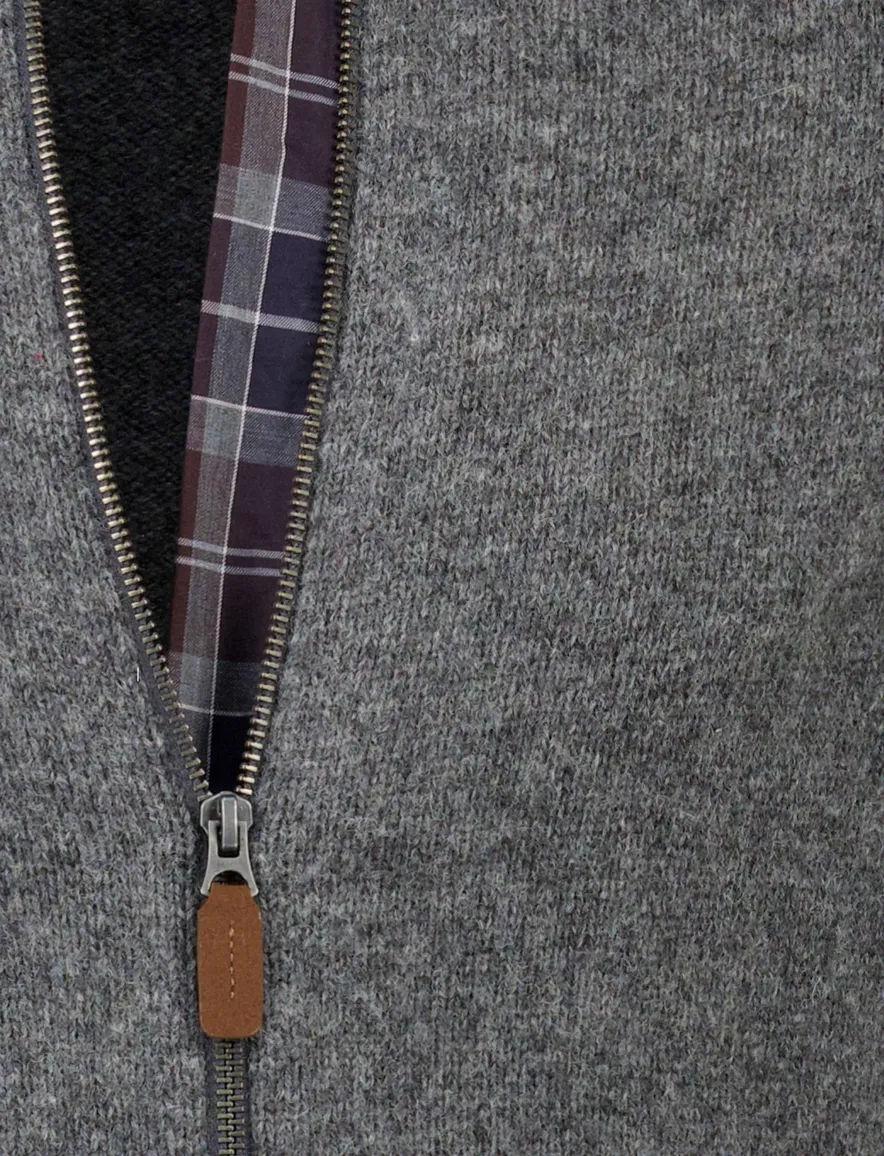 Barbour vest antraciet