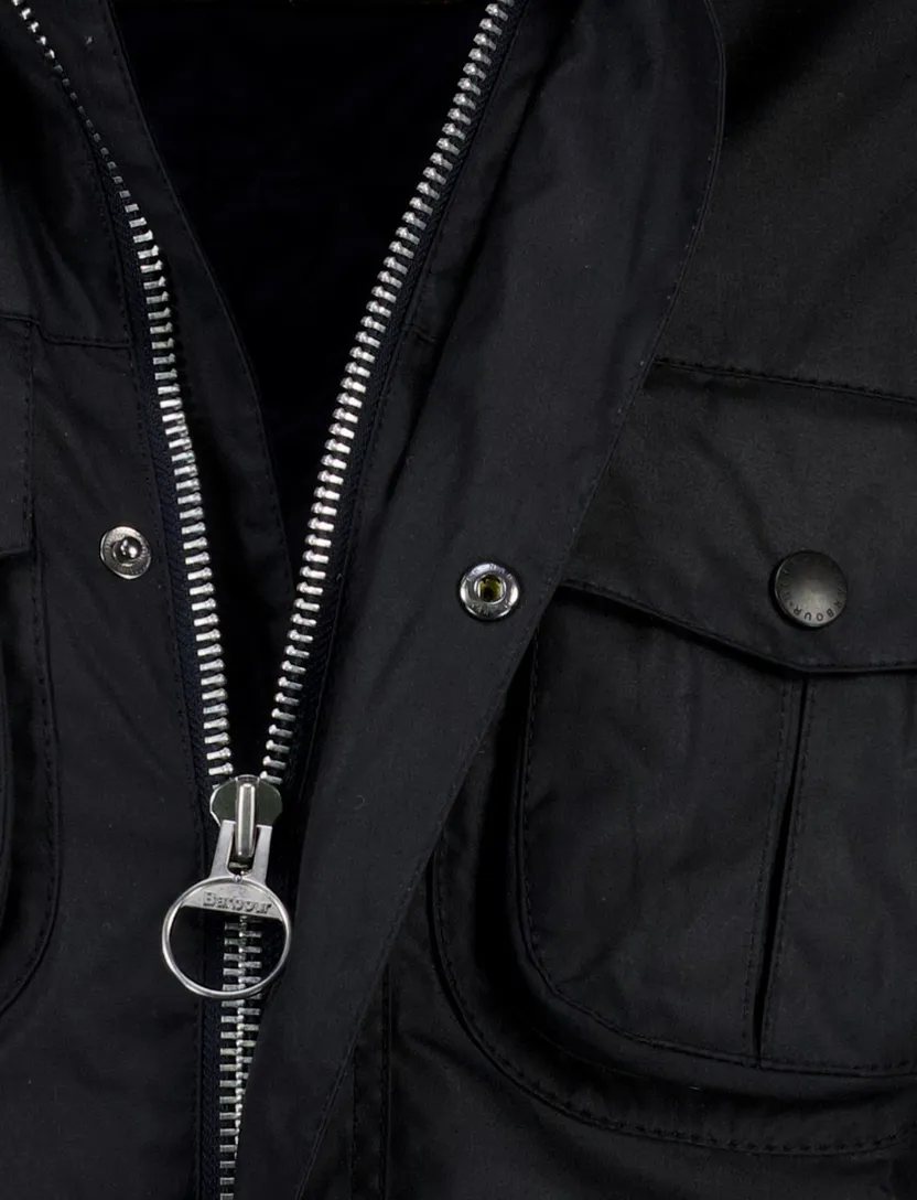 Barbour corbridge jack donkerblauw