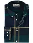 Katoenen overhemd barbour groen geprint slim fit
