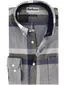 Barbour Tailored Fit casual overhemd grijs button-down boord
