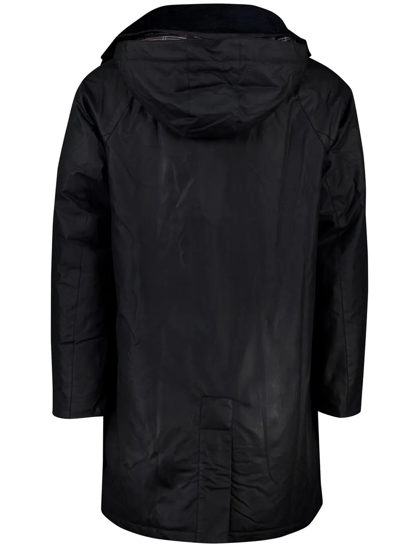 Barbour tussenjas trench coat navy