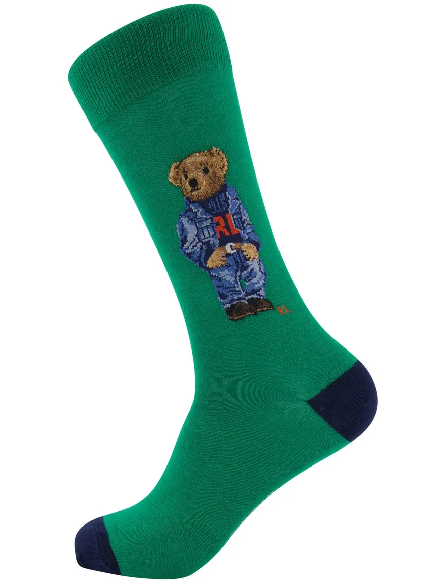 Polo Ralph Lauren sokken multicolor giftbox bear katoen