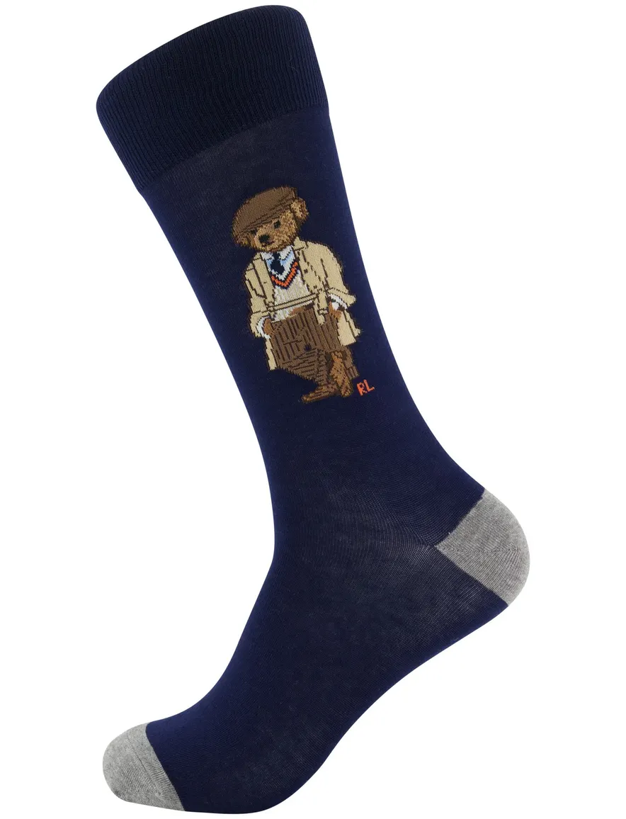 Polo Ralph Lauren sokken multicolor giftbox bear katoen