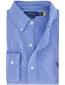 katoenen overhemd Polo Ralph Lauren blauw knitted