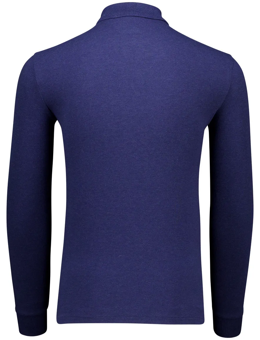 Polo Ralph Lauren polo lange mouw donkerblauw