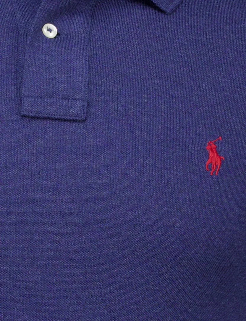 Polo Ralph Lauren polo lange mouw donkerblauw