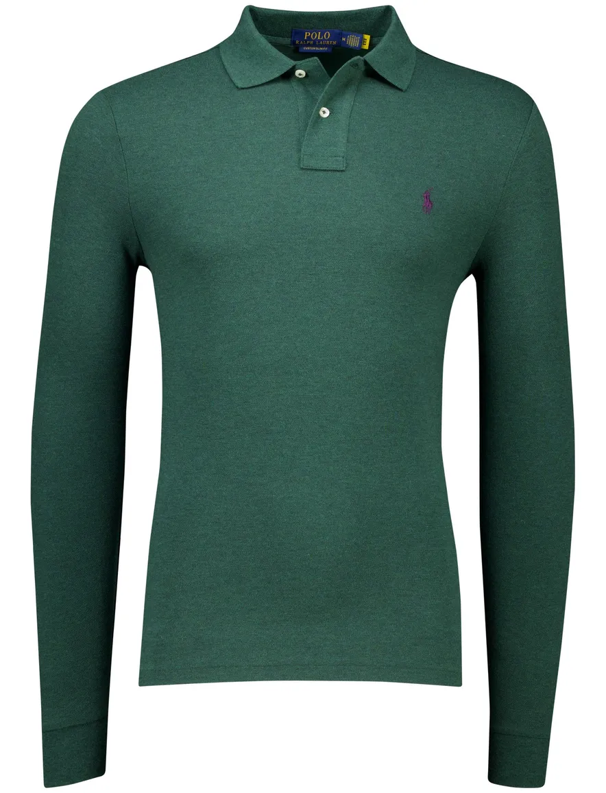 trui groen Polo Ralph Lauren Custom Slim Fit