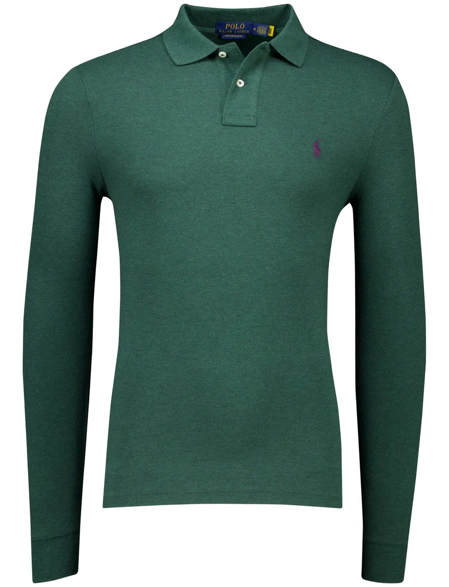 trui groen Polo Ralph Lauren Custom Slim Fit