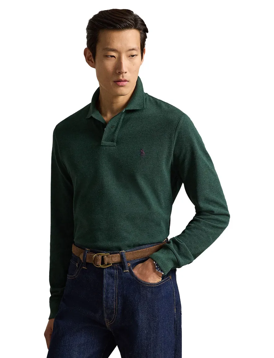 trui groen Polo Ralph Lauren Custom Slim Fit