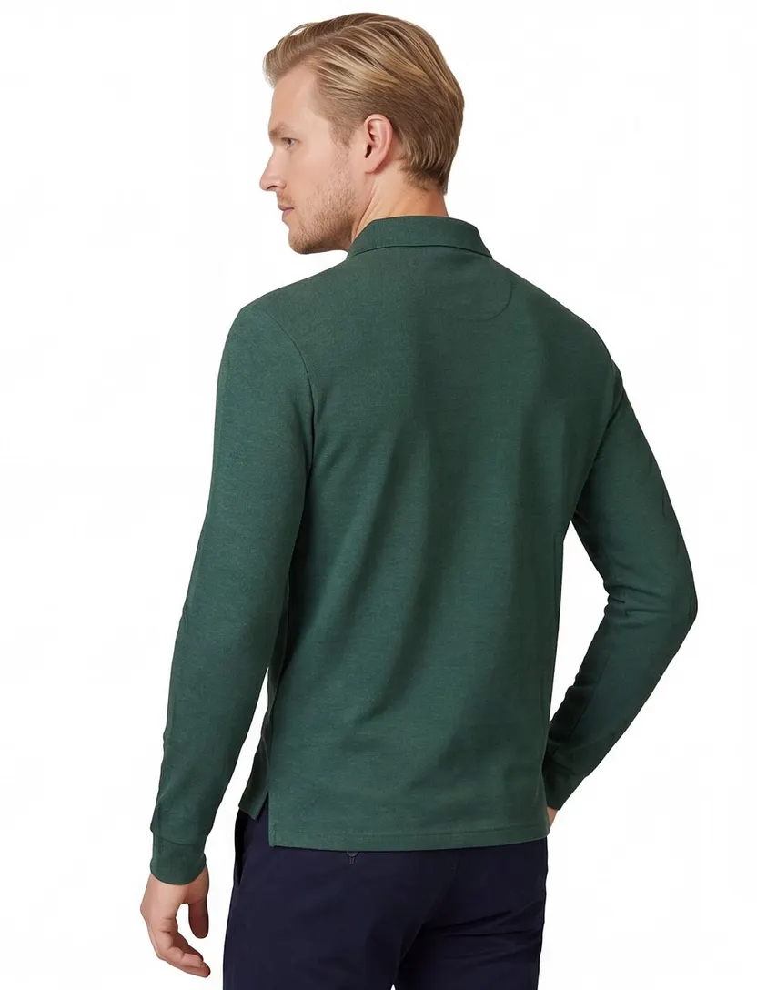 trui Polo Ralph Lauren Custom Slim Fit groen