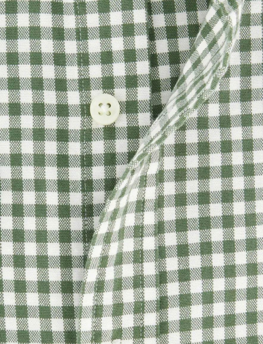Polo Ralph Lauren overhemd groen geruit button-down