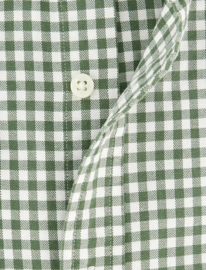 Polo Ralph Lauren overhemd groen geruit slim fit