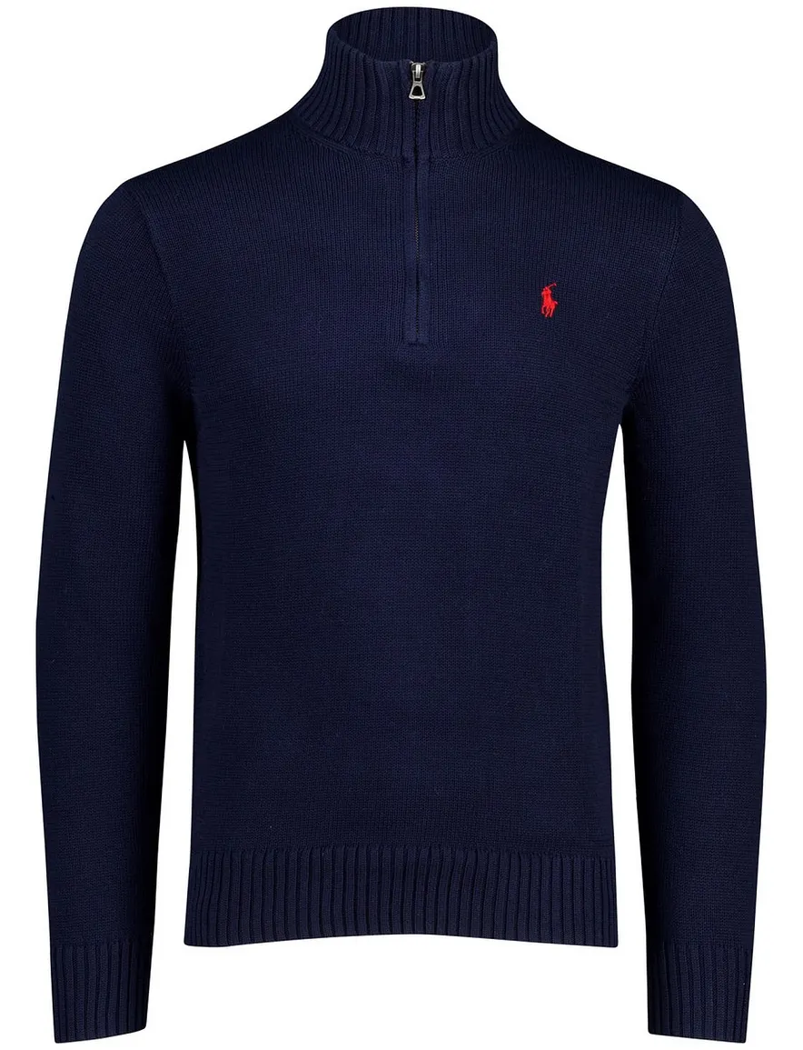 Polo Ralph Lauren trui half zip navy