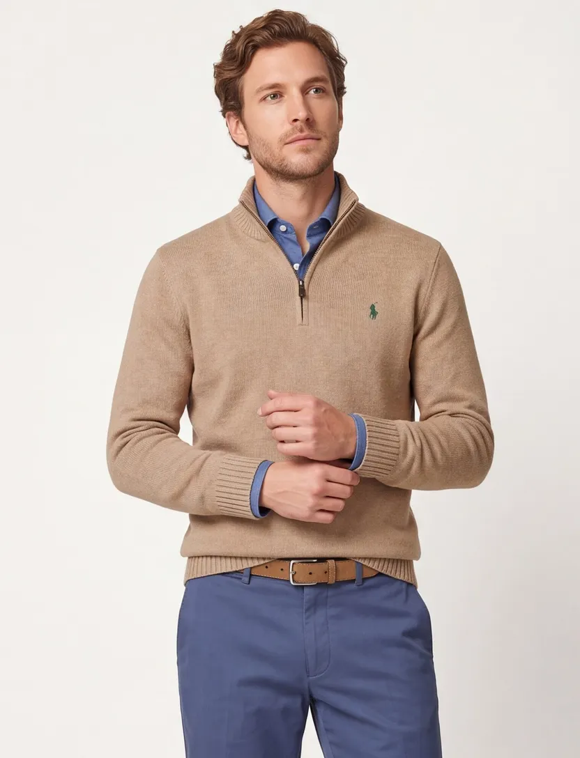 Polo Ralph Lauren trui bruin katoen