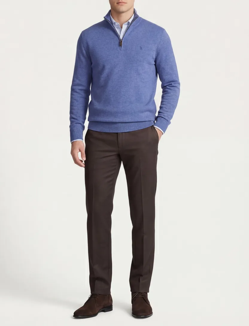 trui Polo Ralph Lauren Classic Fit blauw